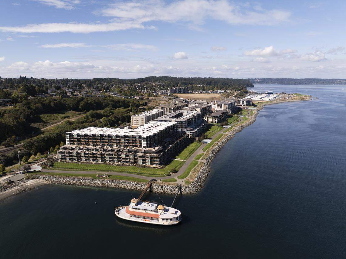 Point Ruston, on Friday, Sept. 26, 2025, in Tacoma, Wash.