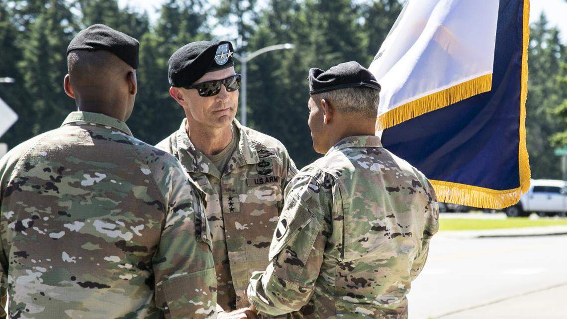 JBLM commander exits for position with Secretary of Defense at the Pentagon