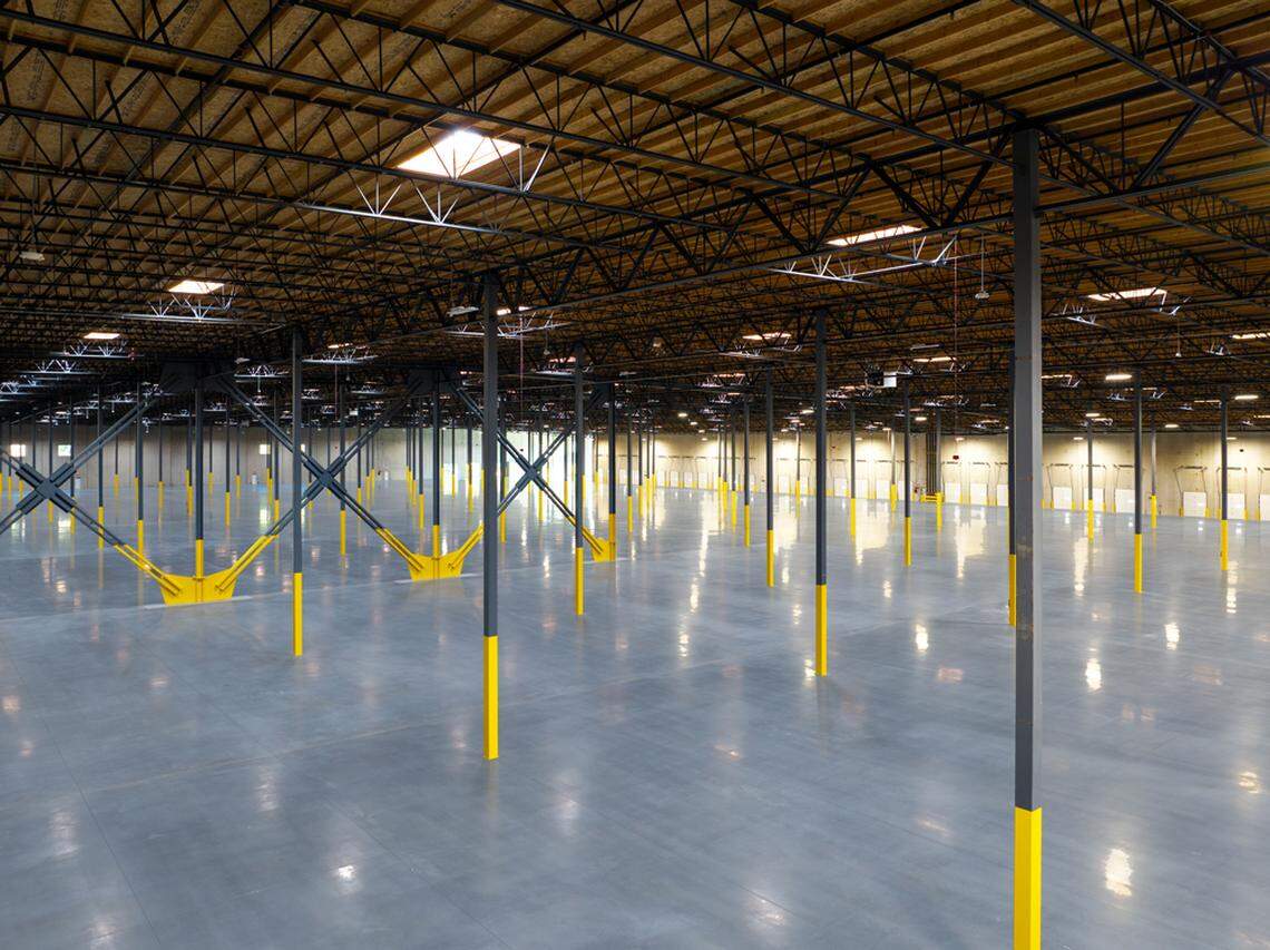 An interior of one of the buildings at Bridge Point I-5 Seattle in Milton.