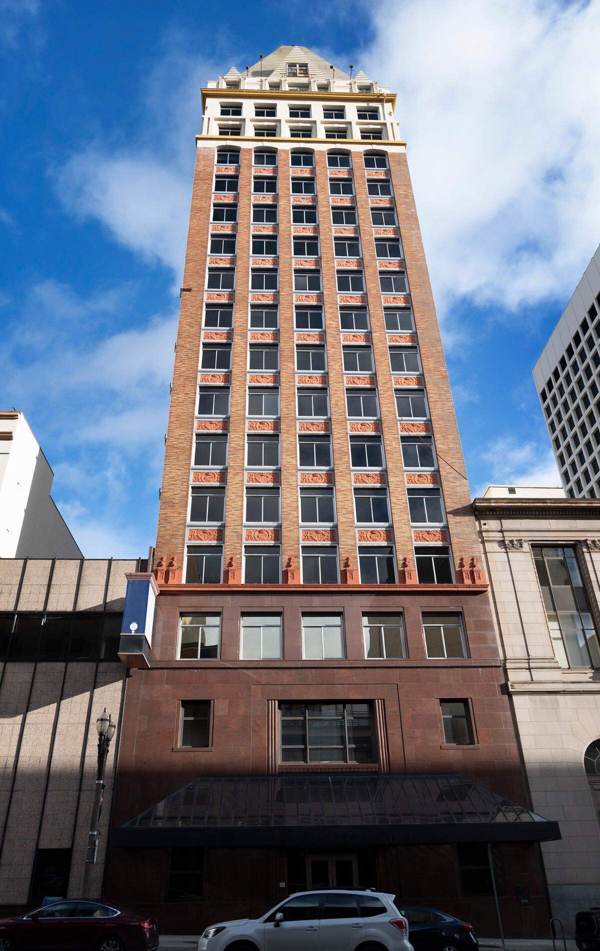 The former Key Bank Tower at 1119 Pacific Avenue in downtown Tacoma, Washington, on Thursday, Dec. 23, 2021.