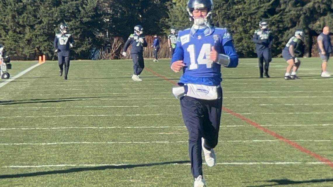 Good Seahawks day: Sam Darnold back closer to normal, Charles Cross full go