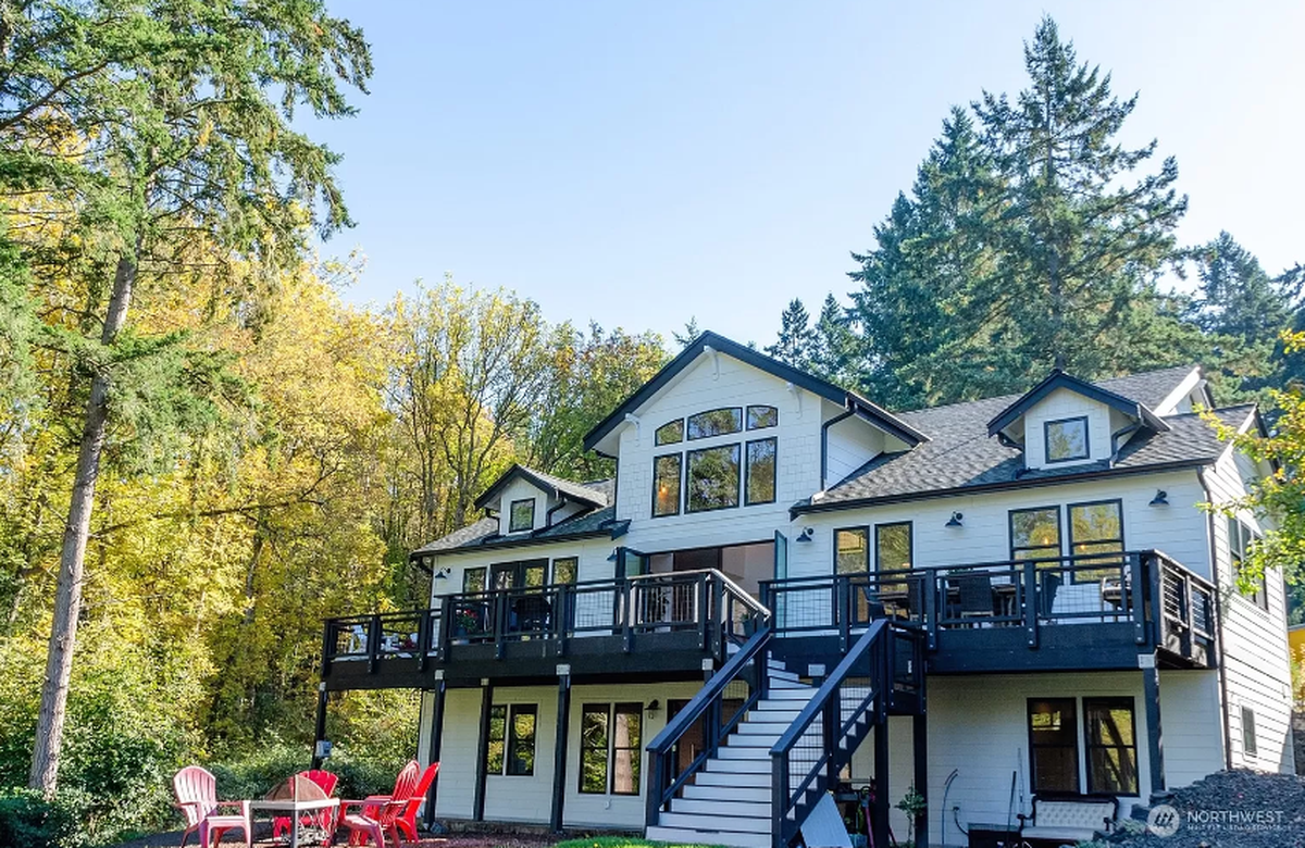 Photo from the 1287 Mowitsh Drive Zillow listing in Fox Island.