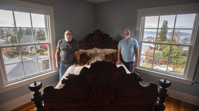 Historic Tacoma mansion offers views and a bar on each floor. It can be yours for $1.75M