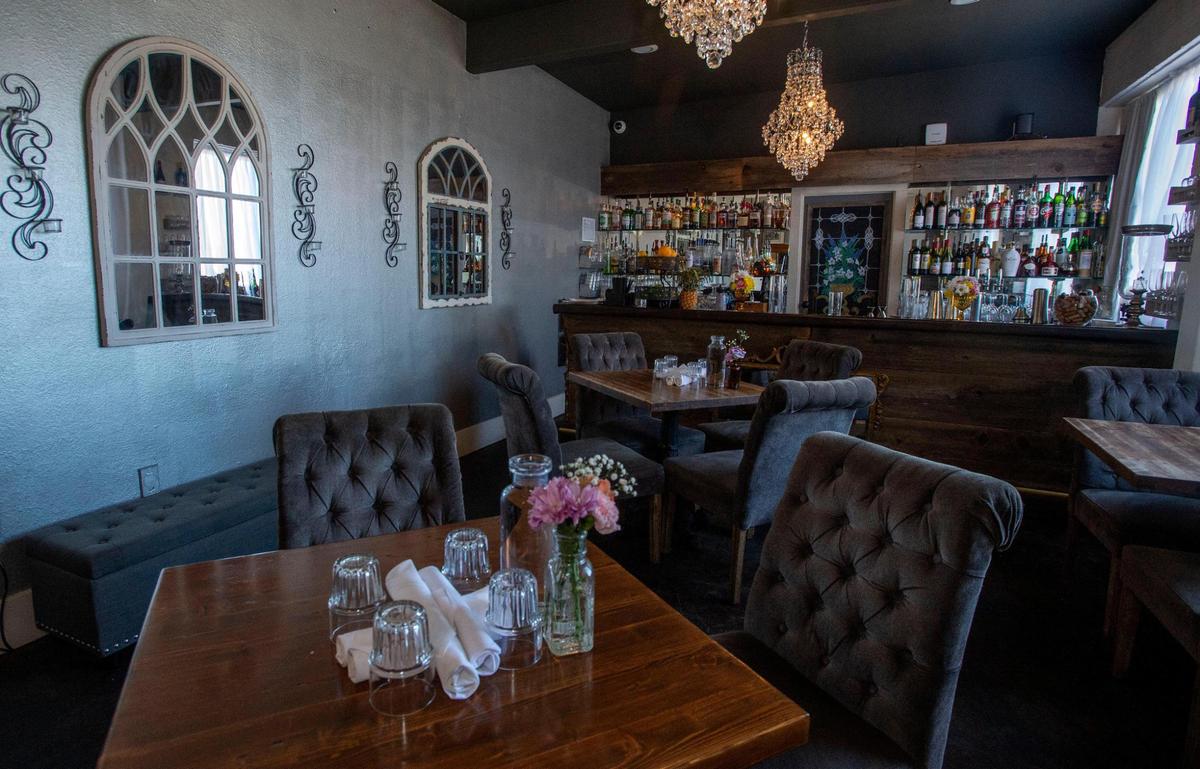 The year-round patio hogs the attention at Le Sel Bistro, but the intimate main dining room is also great for a date.