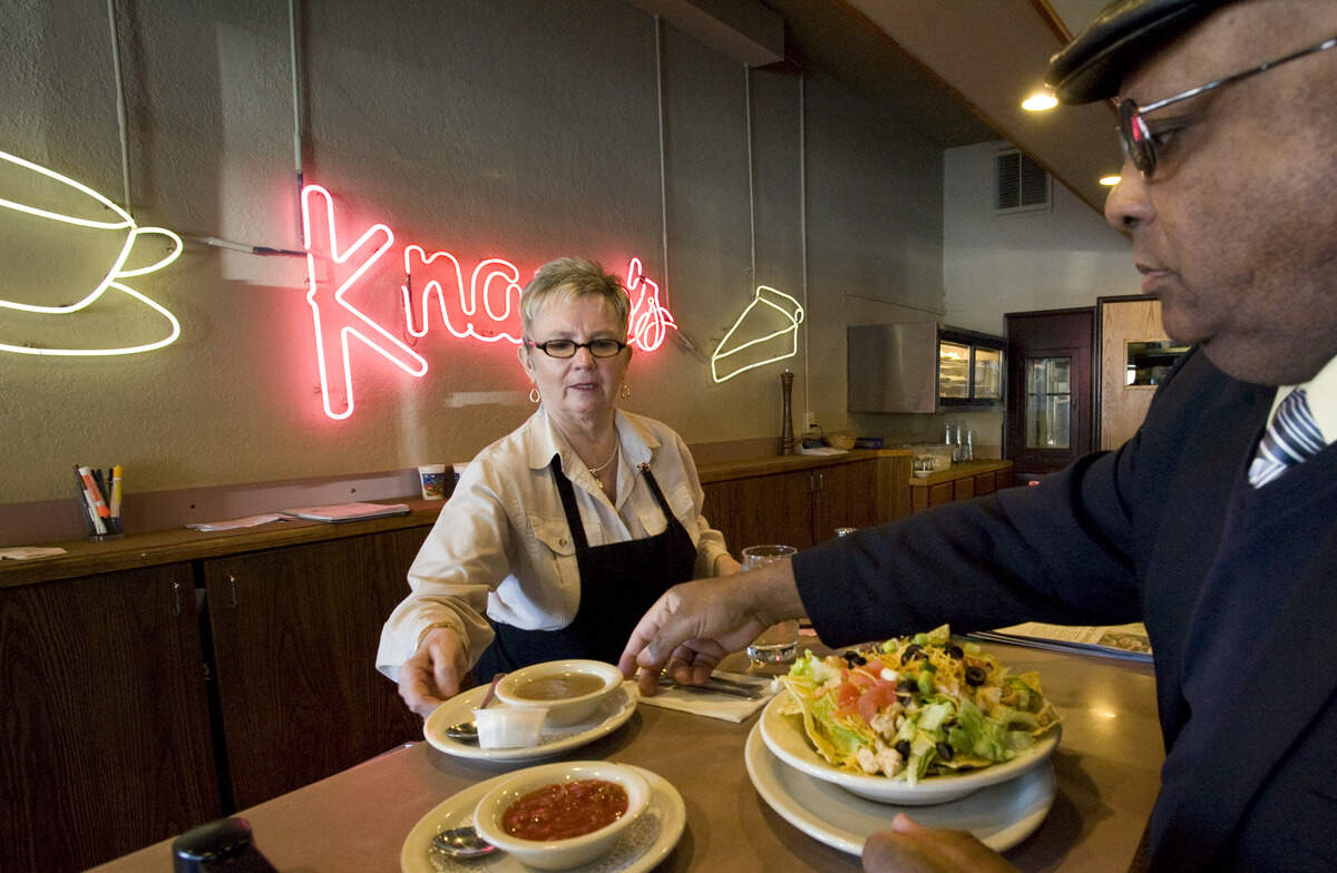 A chicken taco salad was probably not on Knapp’s mid-century menu, but it was in 2010. Running restaurants like Knapp’s, at least without serious reinvention, has become a seemingly impossible bargain.