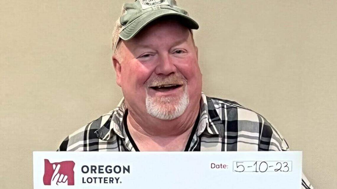 Robin Riedel scored the jackpot while playing Win for Life in the Oregon Lottery. He has been playing the game since it started in 2001.