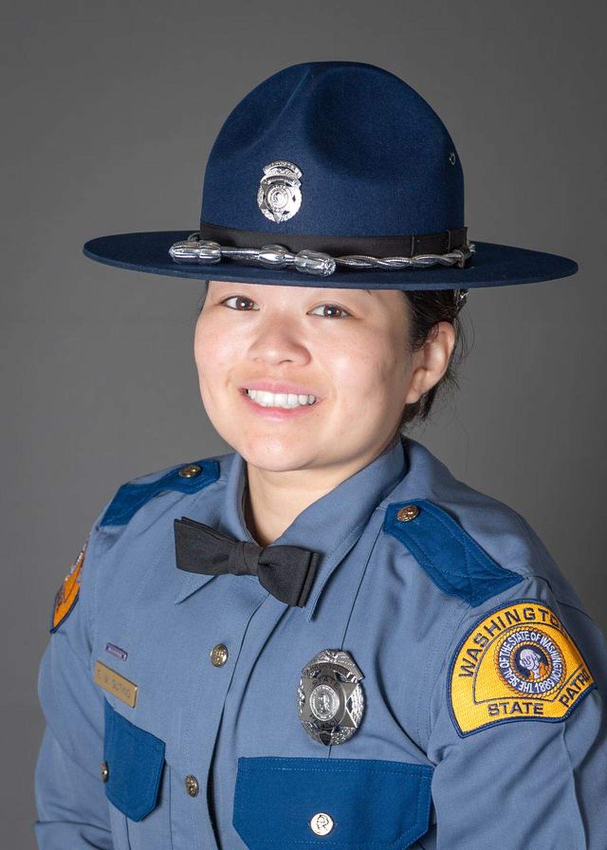 WSP Trooper Tara-Marysa Guting, 29, was killed after two vehicles struck her on Dec. 19 on State Route 509 in Tacoma.