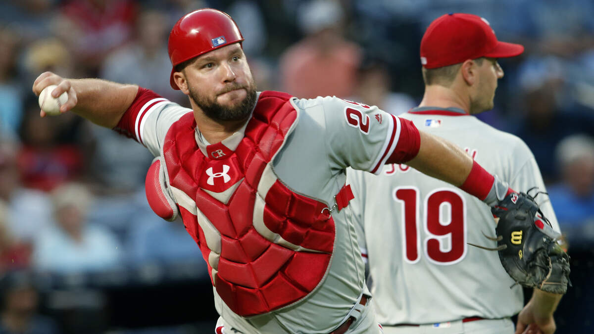 The Seattle Mariners signed former Philadelphia Phillies catcher Cameron Rupp on Tuesday. He's a lifetime .234 hitter with 39 career home runs in 296 games.