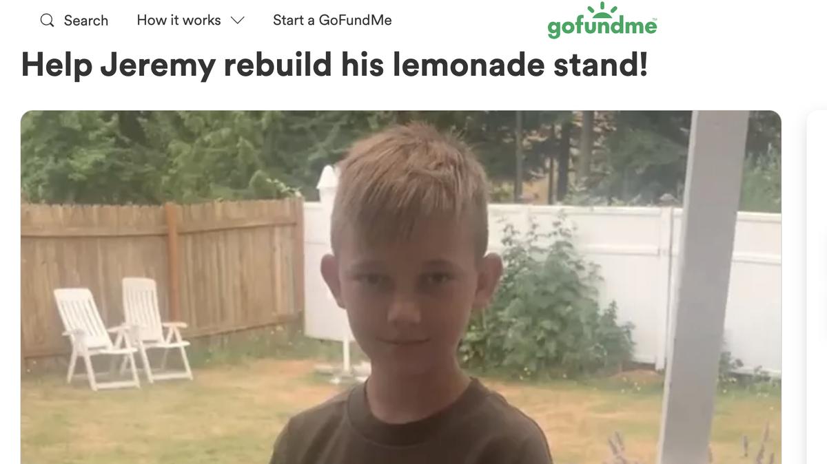An 11-year-old boy with a lemonade stand in Everett, Washington, got scammed when a customer gave him a fake $100 bill.