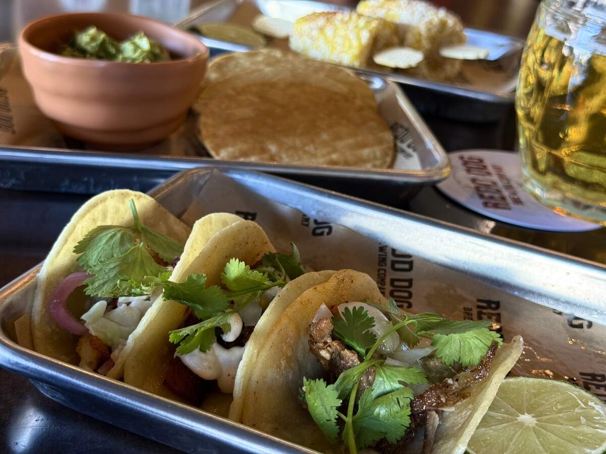 Most everything on the menu is under $15. Mix-and-match among 11 tacos served on corn tortillas, and pair with snacks from esquites to a chopped salad with avocado.