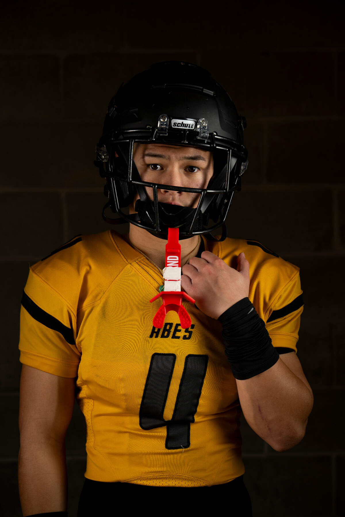 Lincoln senior safety Jemoni Teplasy poses for a portrait after being selected as first-team defense for The News Tribune’s 2023 All-Area football team at Mount Tahoma High School, on Sunday, Dec. 10, 2023, in Tacoma, Wash.