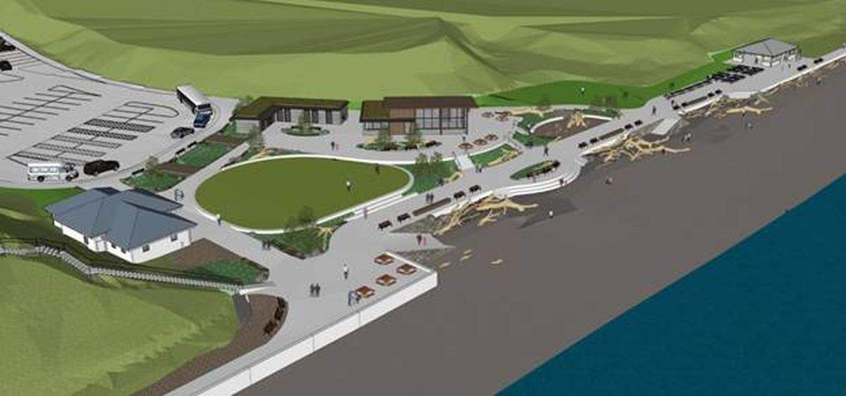 A rendering from Metro Parks Tacoma shows renovations to Owen Beach at Point Defiance Park. The beach will close to visitors for about a year starting mid-February 2021.