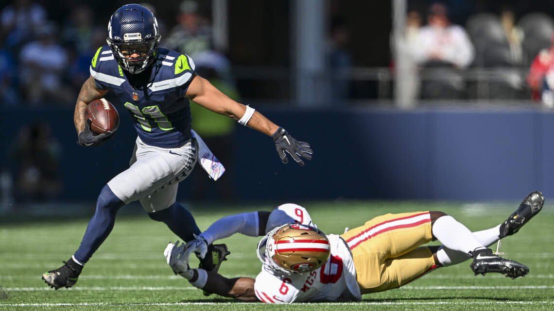 Four big mistakes early subvert Seahawks’ rally late in 32-29 loss to 49ers