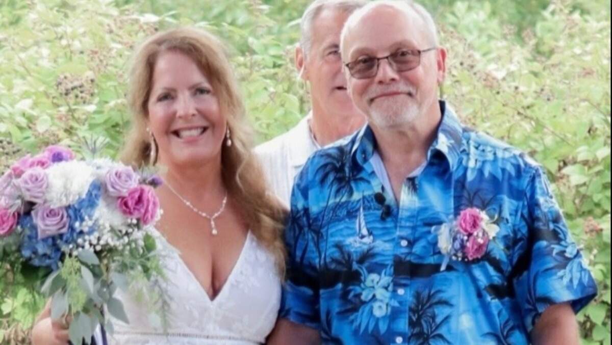 Gig Harbor residents Cindy and Bill Morgan met a little over five years ago on a dating site and have been married for around 27 months, Bill Morgan told The News Tribune.