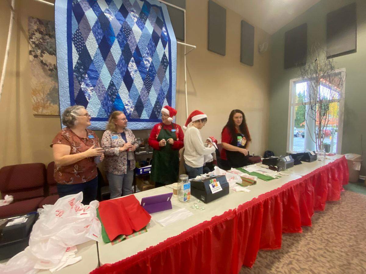 The Dr. A.W. Bridge Guild has been hosting the Mountain Country Bazaar since 1954. Handmade goods such as jewelry, paintings and toys from over 70 vendors are sold at the event. The guild is a part of the Mary Bridge Brigade, a nonprofit organization that has donated funds and volunteer hours to support Mary Bridge Children’s Hospital in Tacoma since 1921.