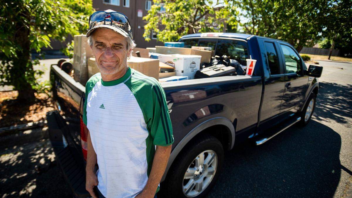Matt Yablon, former resident of the Tiki Apartments in Tacoma, had to vacate his home last April when it was purchased by the Seattle-based CWD Investments LLC.