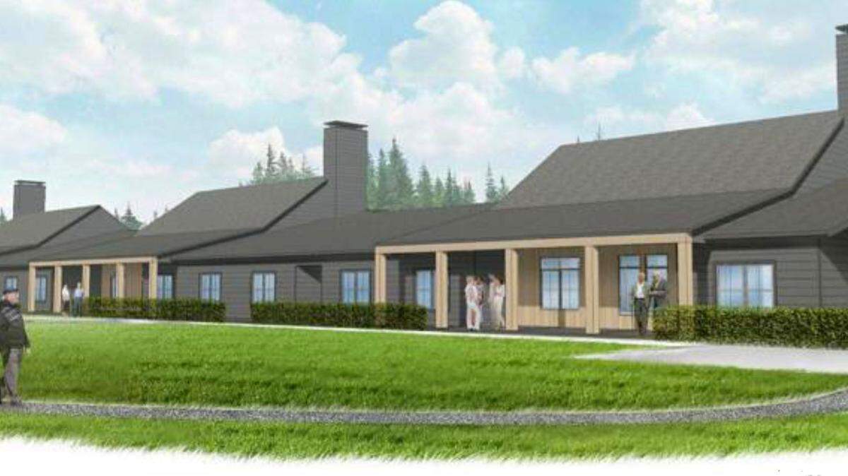 Concept drawing of the proposed Mustard Seed assisted-living center at Key Center.
