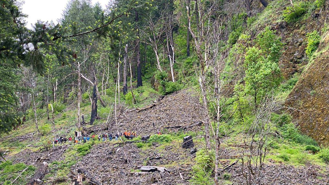 Joseph Dean of Portland, Oregon was rescued after going missing while hiking in the Columbia River Gorge, the Multnomah County Sheriff’s office said.