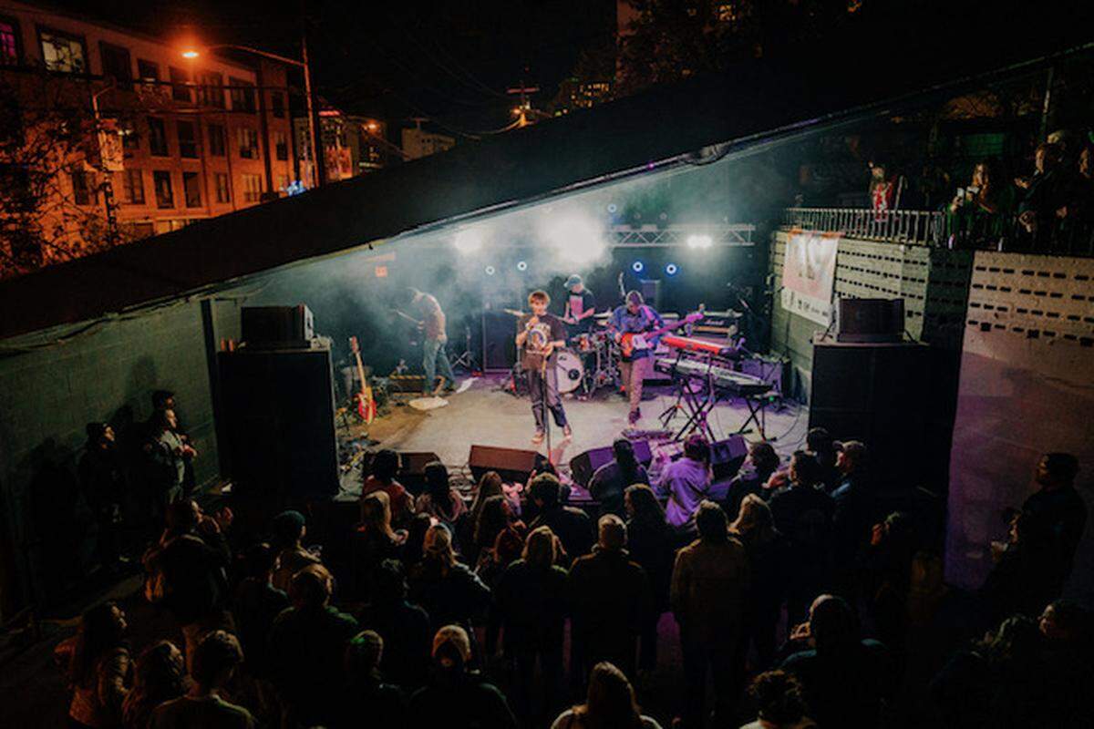 Matthew Keller, known as “K. Williams,” at The Mohawk in Austin, Texas, at the South by Southwest festival.