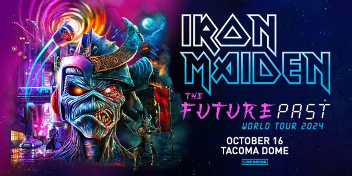Iron Maiden is coming to the Tacoma Dome on Oct. 16, 2024.