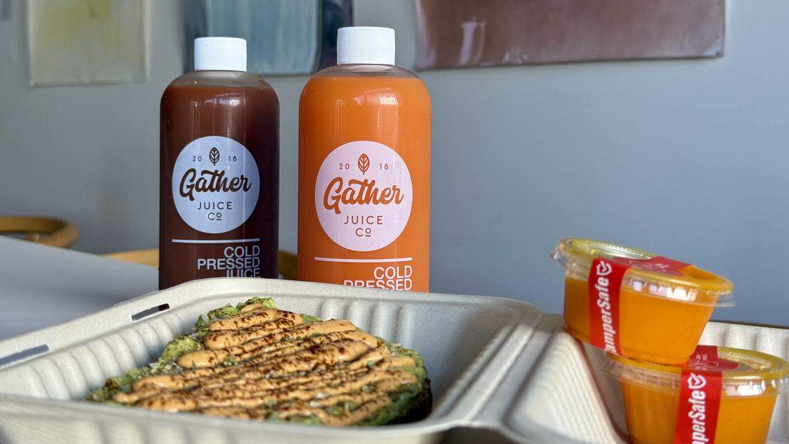 Juice shop with plant-based snacks officially back in business on Sixth Ave