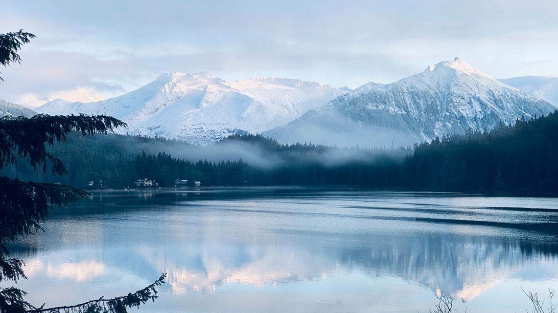 The body of Ryan Ruesch, 47, was found below a 300-foot cliff in Alaska, officials said.