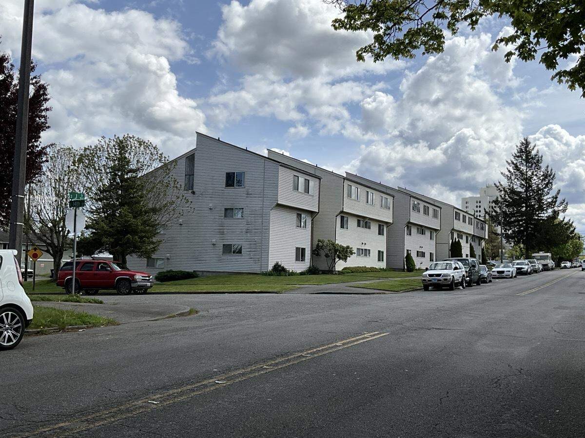 An apartment site at 1419 S. J St. in Tacoma was one of three separate property acquisitions by Dimension Townhouses LLC of Renton that closed at the end of July.