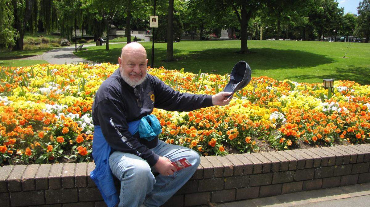 Bill Looney in Christchurch, New Zealand.