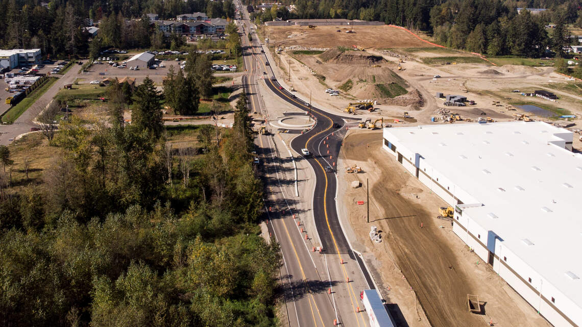 State Route 410 drivers: Expect weeks of delays during roundabout construction work
