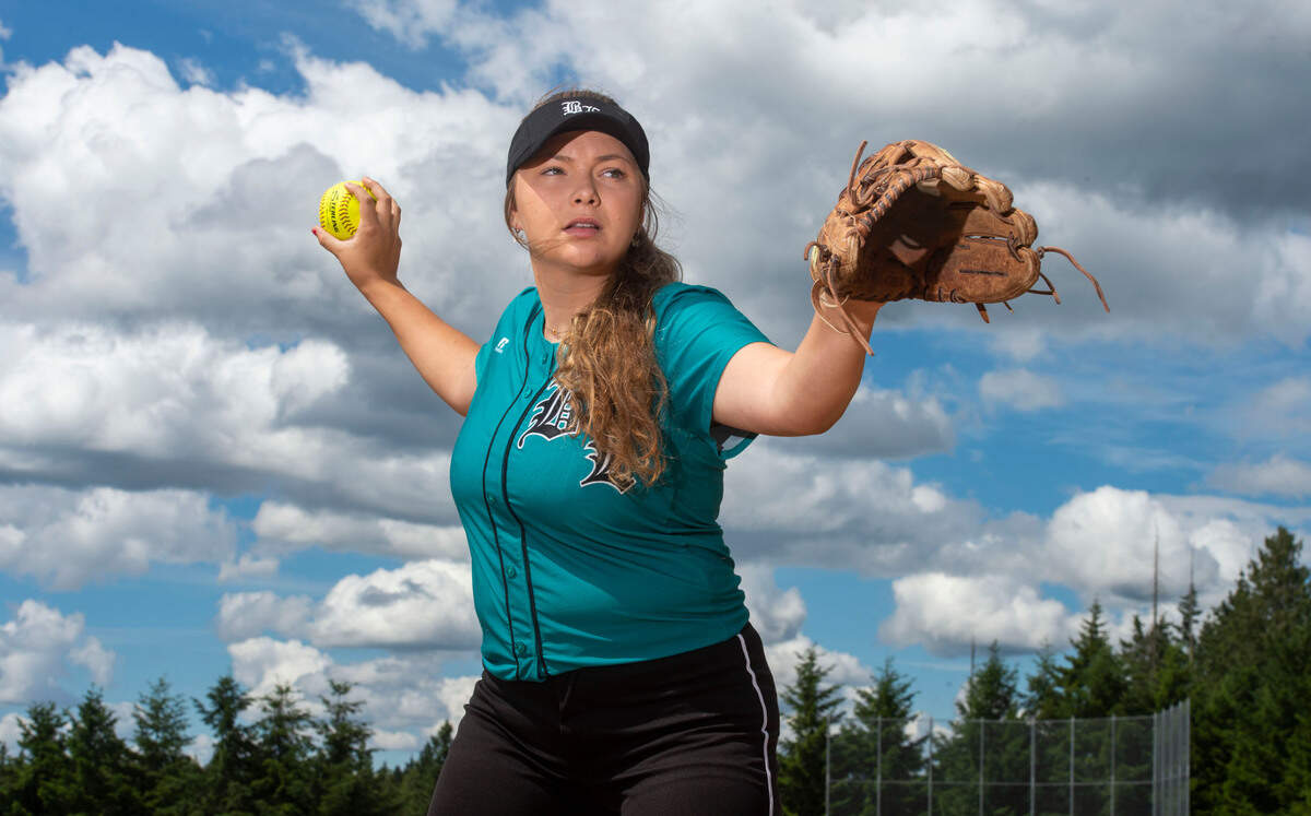 Bonney Lake High School senior Brynn Nelson is The News Tribune’s 2021 All-Area softball player of the year. She is a three-time All-Area selection.