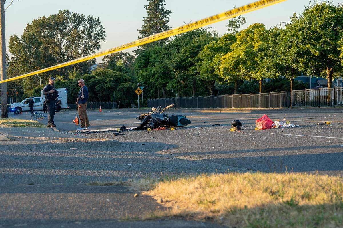 On Saturday Aug. 14, 2022, a motorcyclist collided with a car on Portland Avenue East between East 43rd and East 44th streets.The motorcyclist was transported to a hospital and was declared deceased.