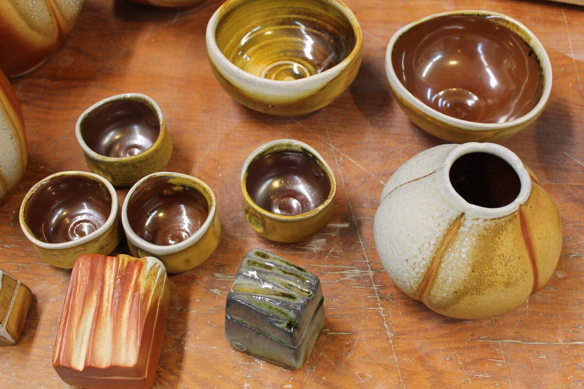 Ceramics made by Tacoma potter Reid Ozaki.