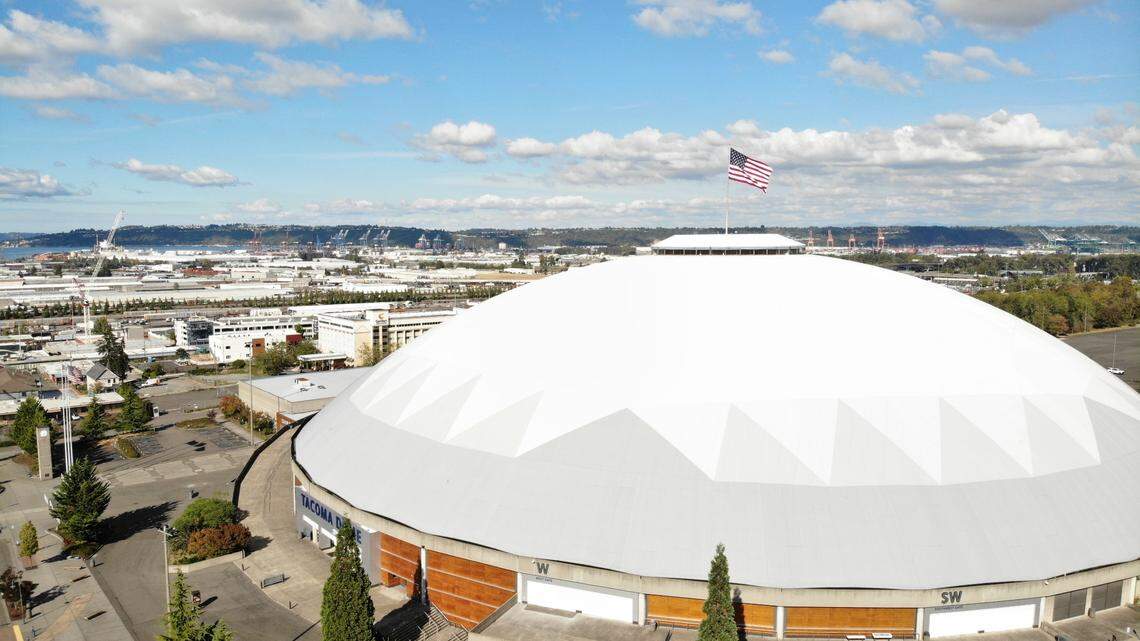 The Tacoma Dome, on Thursday, Sept. 19, 2024, in Tacoma, Wash.