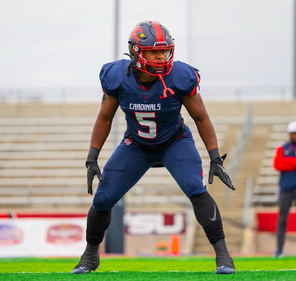 Micah Cretsinger was a Division-II All-American in 2023 and finalist for the Cliff Harris Award as the national small-college defensive player of the year in 2024 as an off-ball and on-the-ball linebacker at Saginaw Valley State in Michigan.