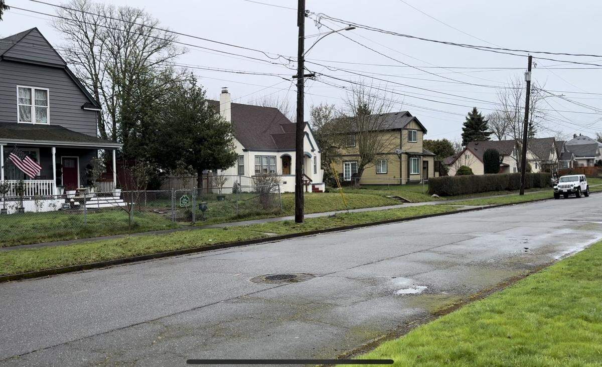 Tree density is lower in Tacoma’s South End, pictured, compared with the city’s North End.