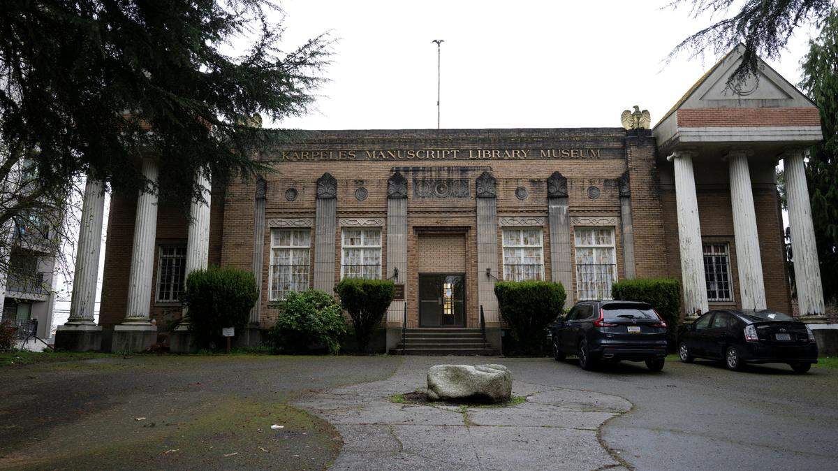 Karpeles Manuscript Library Museum, which quietly shuttered in recent weeks, on Friday, March 22, 2024, in Tacoma.
