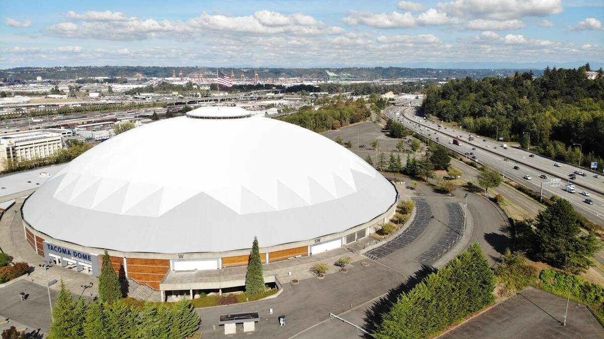 The Tacoma Dome, on Thursday, Sept. 19, 2024, in Tacoma.