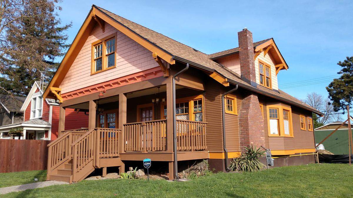 Dusty’s Hideaway is built into a house in the McKinley neighborhood.