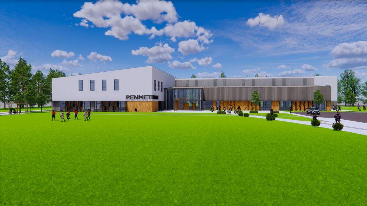 The Peninsula Metropolitan Park District shared designs for the new community recreation center at a virtual open house Jan. 26, 2022.