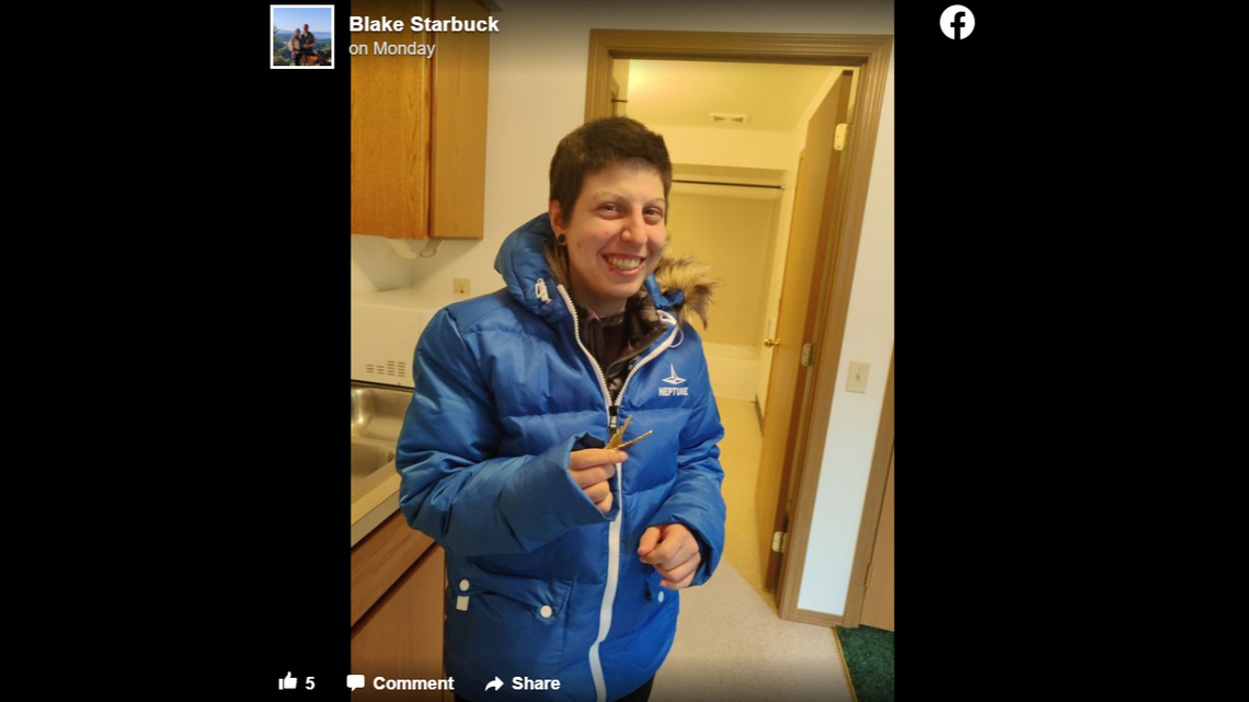 Loghan Starbuck, 25, was last seen on a bus in Cheney, Washington, on Dec. 18, 2021, according to surveillance footage obtained by police. Her body was found in the Spokane River nearly two months later.