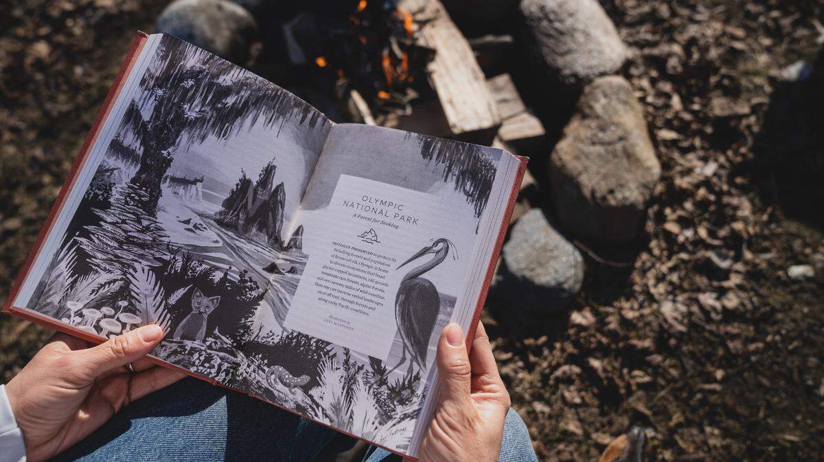 “Campfire Stories Volume II” gathers prose, poetry, and folklore from five national parks including Olympic National Park as well as the Pacific Crest Trail.