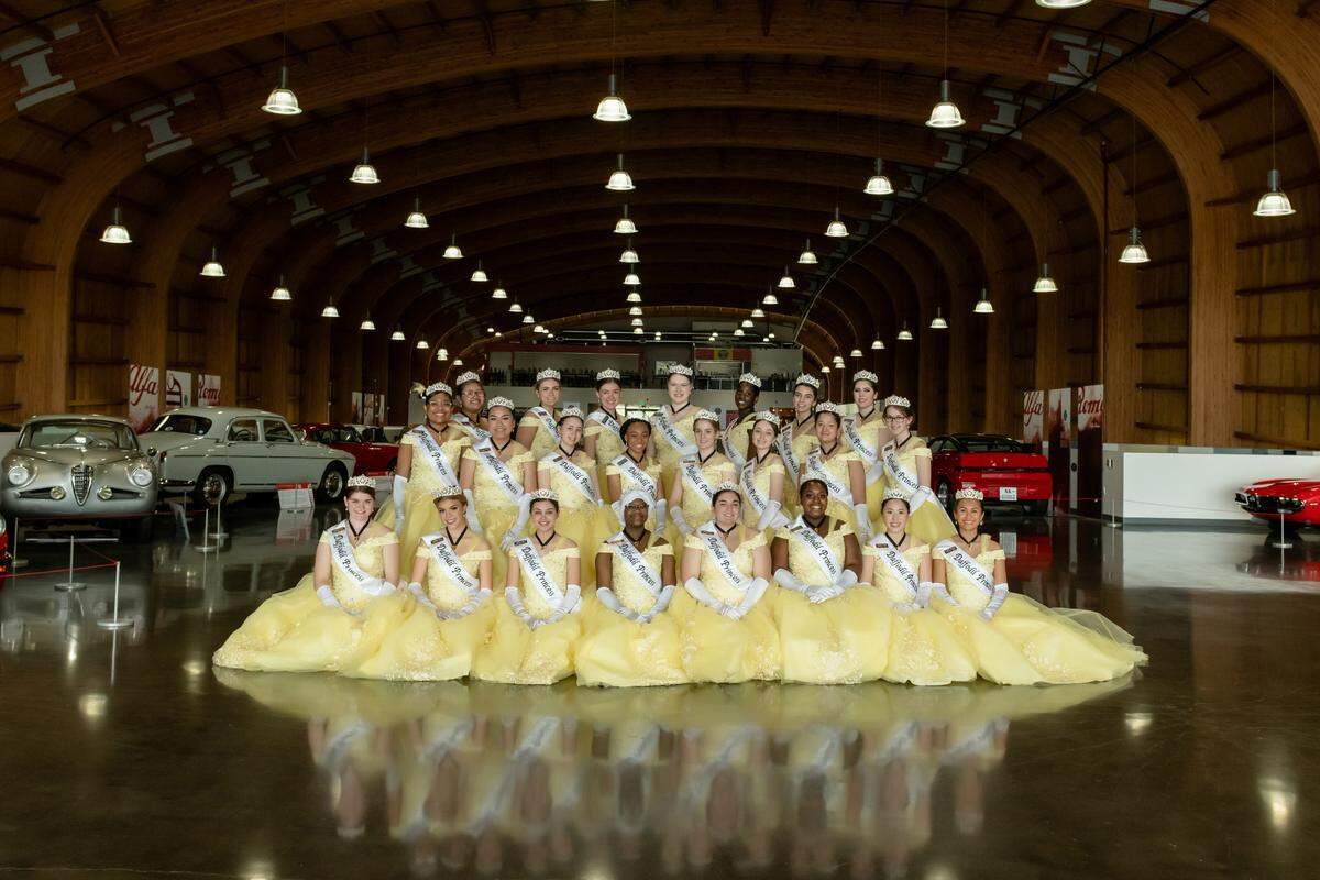 The 2022 Daffodil Festival court.
