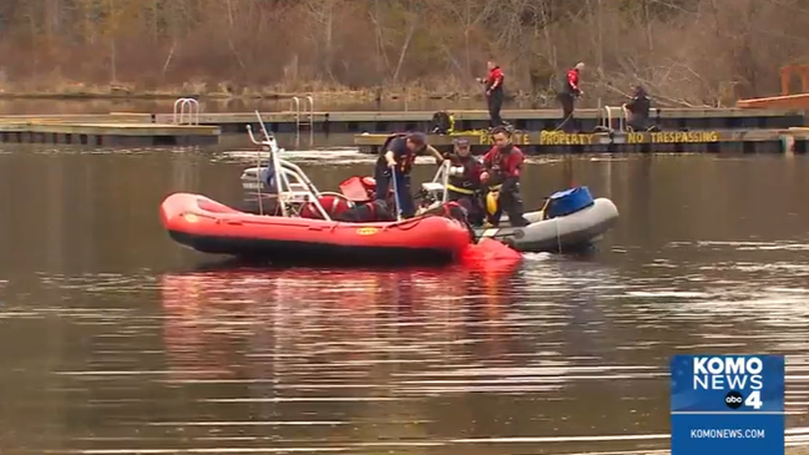 A fisherman’s body was found April 5 in Fivemile Lake in Auburn, Washington, deputies said. He tried to help a kayaker who fell into the water.