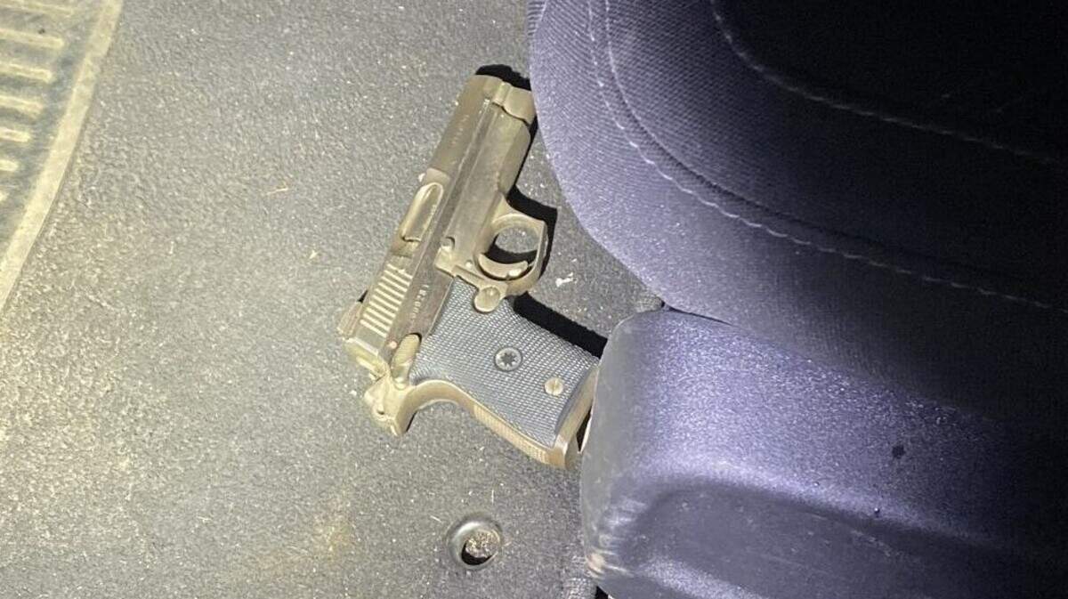 A stolen gun from 1997 was recovered by the Seattle Police Department on Oct. 13, 2021, after an injured man checked into a hospital, officials said.