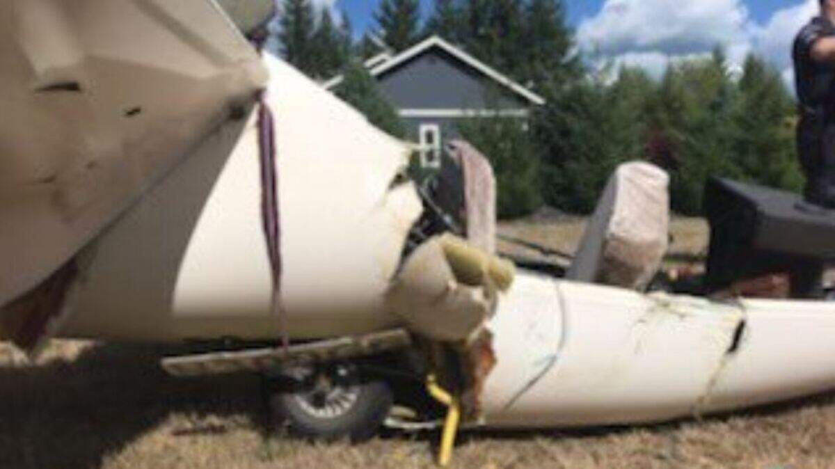 A pilot who crashed his glider near the Buckley airport Aug. 25 has died.
