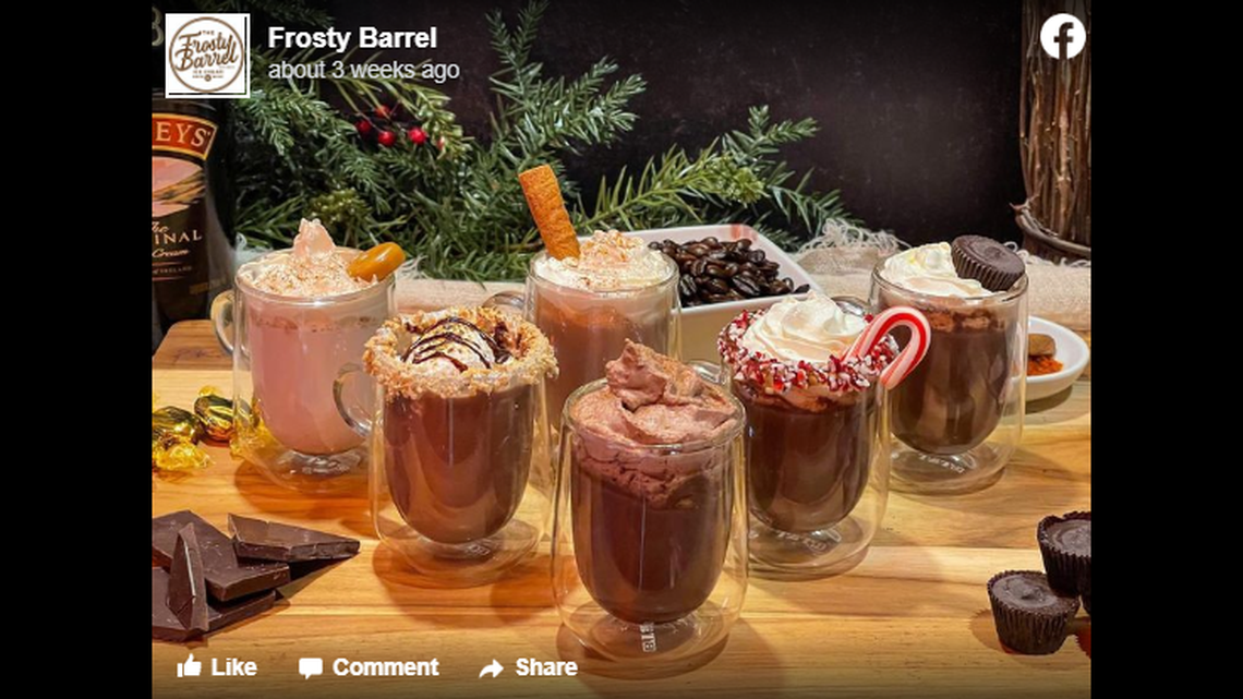 Yelp recognized two Washington spots as being among the best for hot chocolate, including an ice cream shop in Newcastle and a chocolate shop in Seattle.