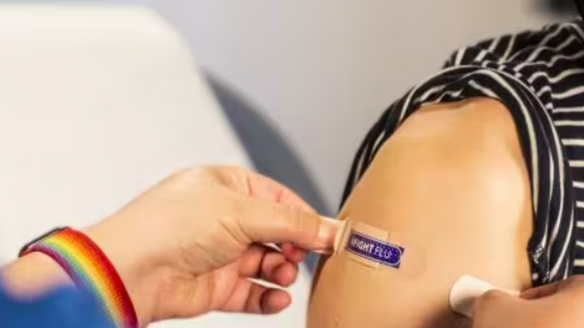 Health officials encourage vaccination to avoid complications from the flu.
