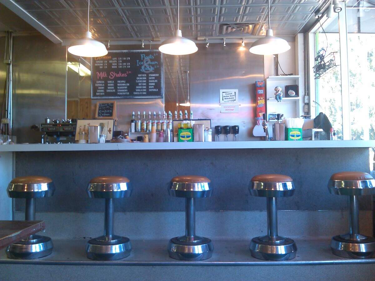 The soda counter at Don’s Ruston Market.