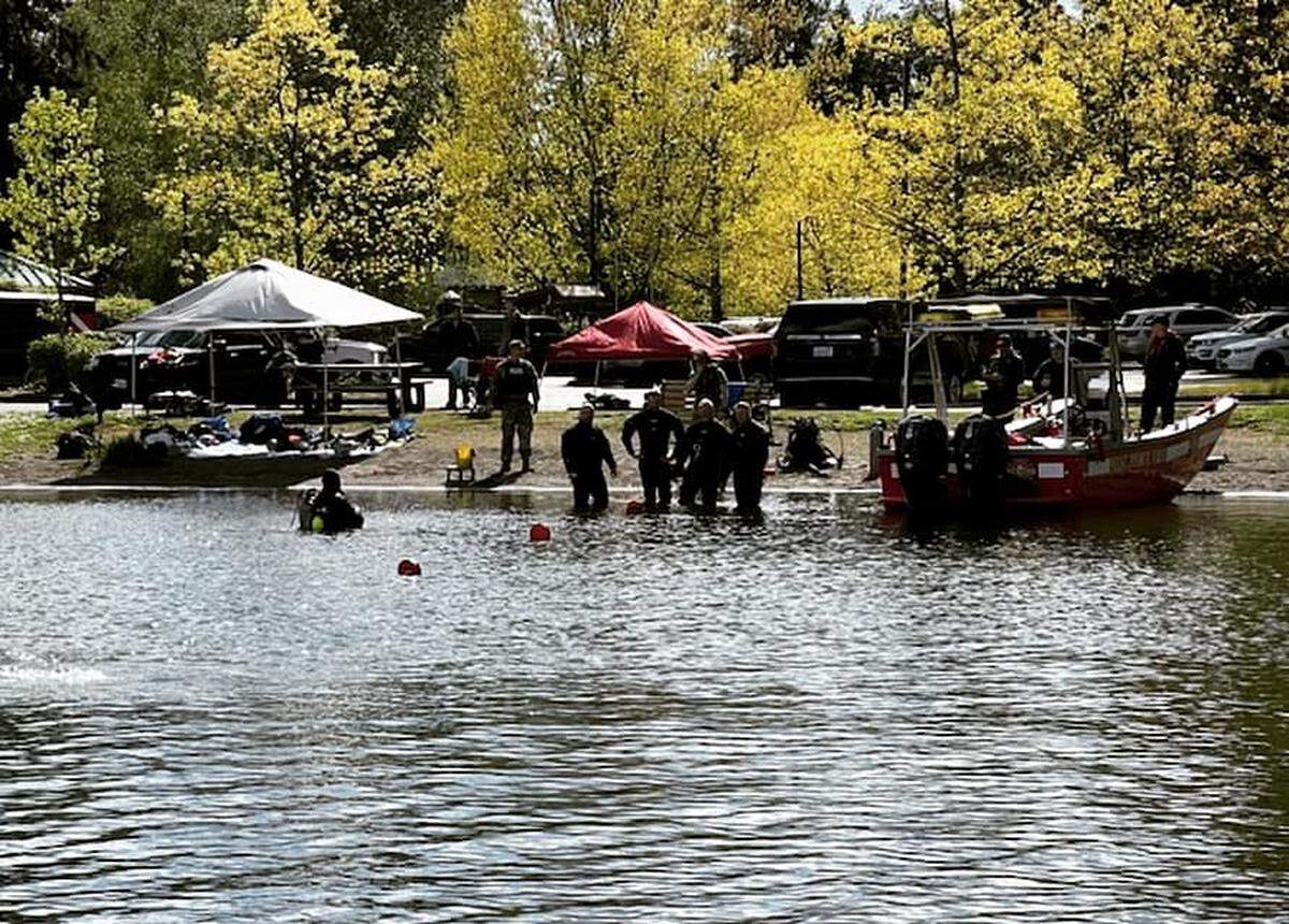A 42-year-old military veteran died Saturday, May 14 during a civilian scuba diving class at American Lake on Joint Base Lewis-McChord.