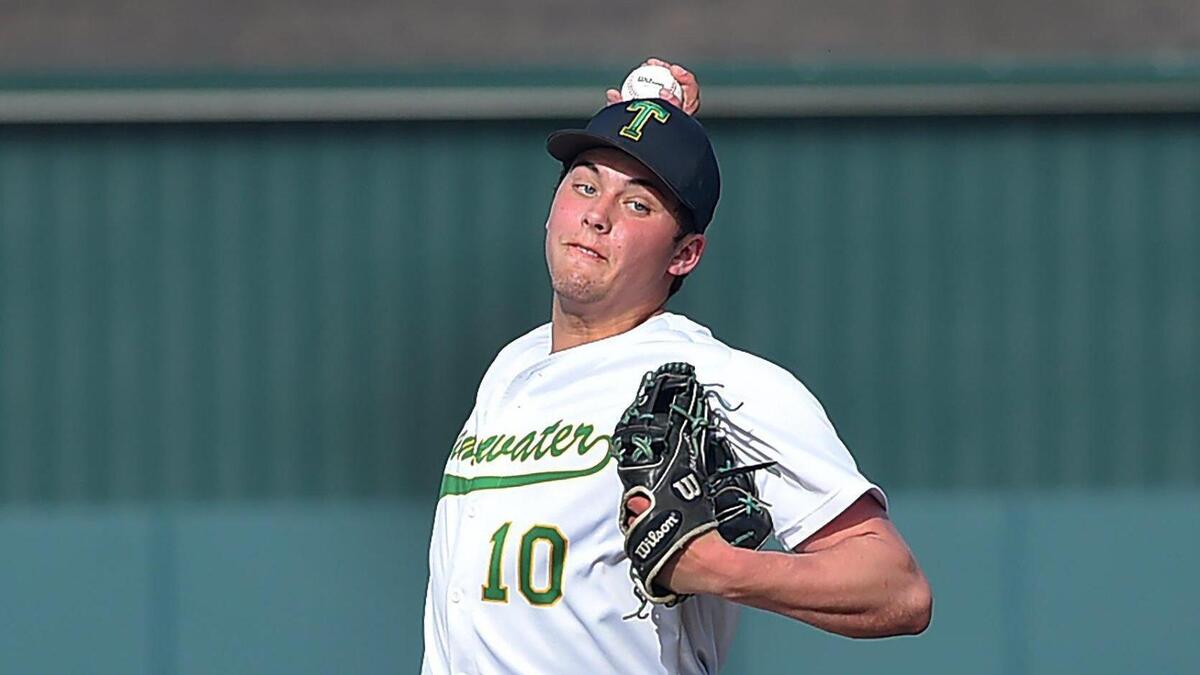 Tumwater pitcher Ryan Orr works the batting order for the Aberdeen Bobcats in their a 2A Evergreen league contest on Thursday, April 7.